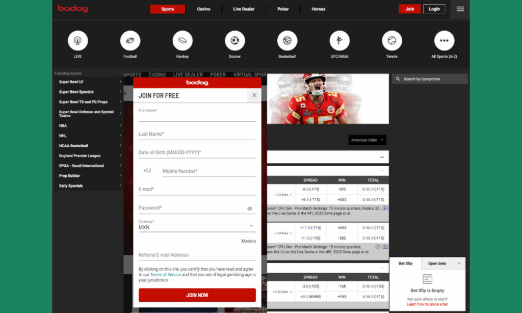 bodog Gameplay